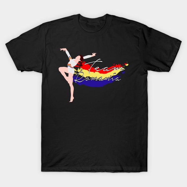 Team Romania T-Shirt by FlexiblePeople